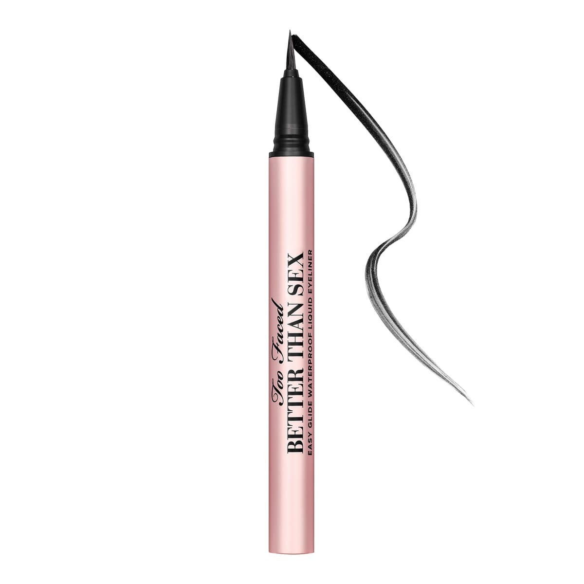 Better Than Sex Easy Glide Waterproof Liquid Eyeliner, Black