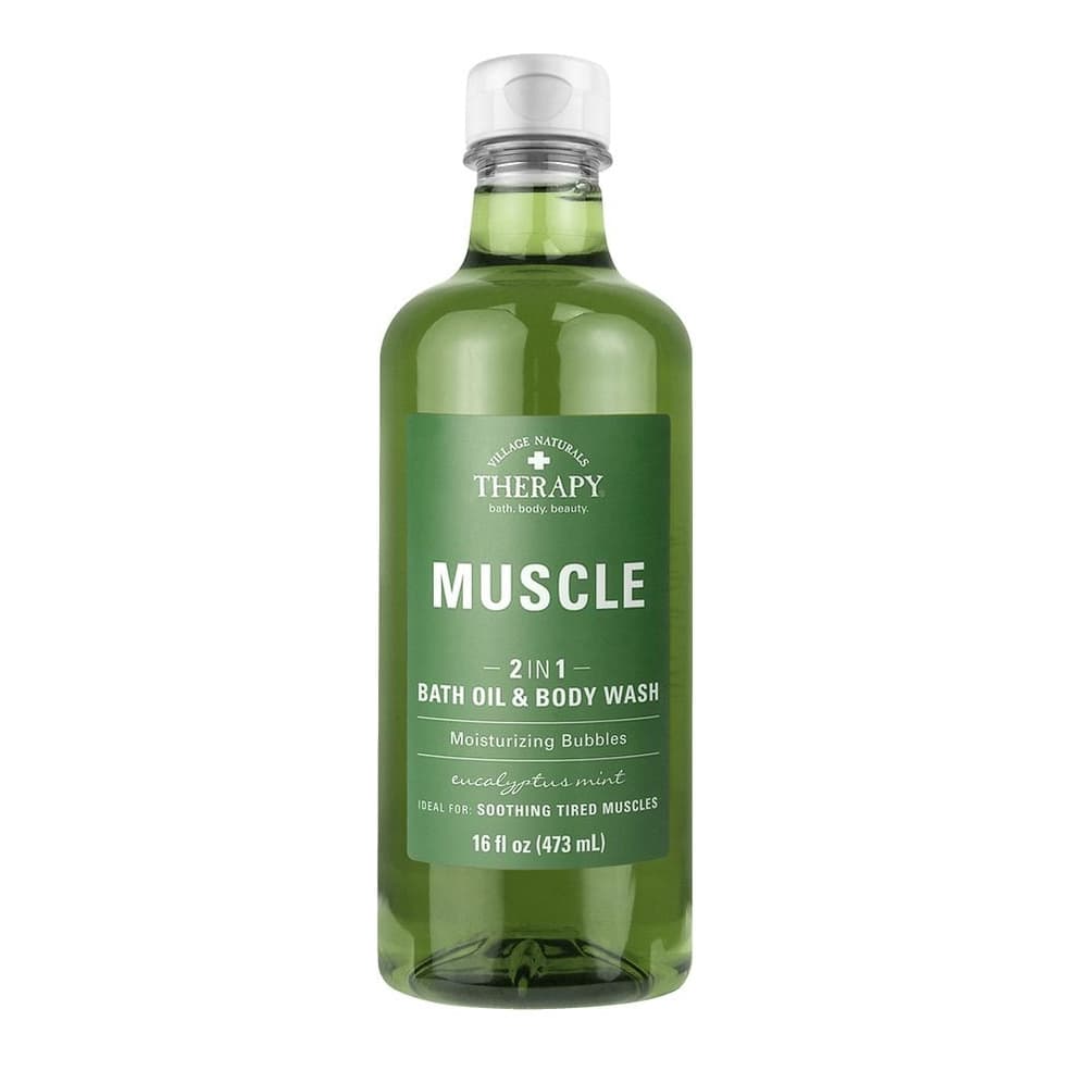 Muscle 2 in1 Bath Oil & Body Wash Eucalyptus Mint