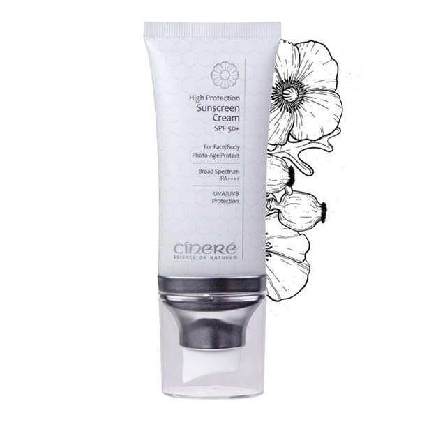 High Protection Sunscreen Cream SPF 50 with Vitamin E