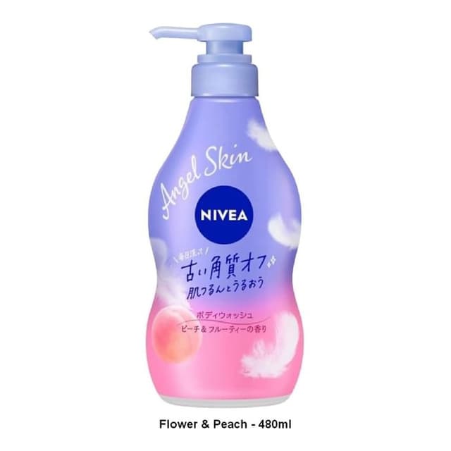 Angel Skin Body Wash, Flower & Peach