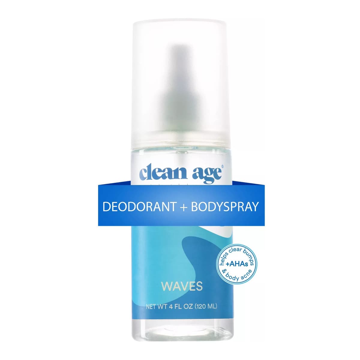 Waves AHA Deodorant + Body Spray for Teens