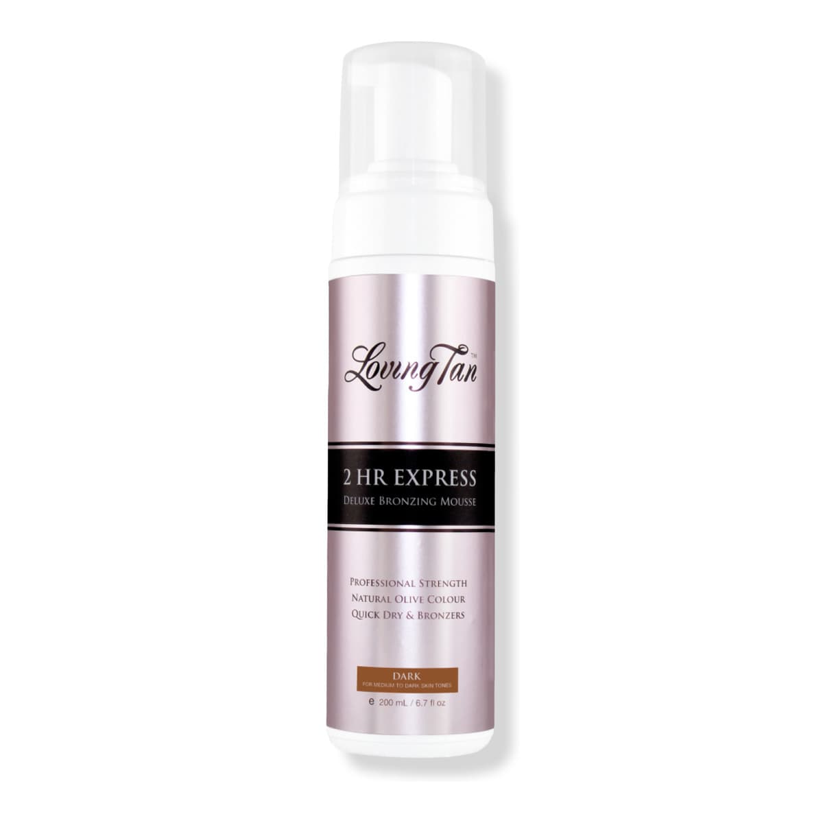 2 HR Express Self Tanning Mousse Dark