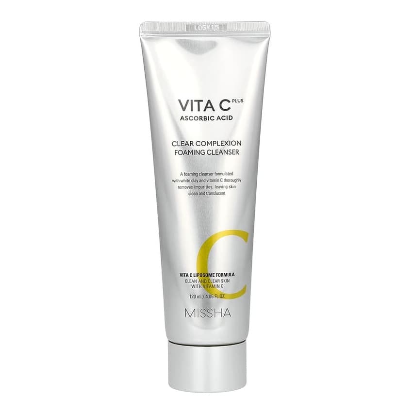 Vita C Plus Ascorbic Acid, Clear Complexion Foaming Cleanser