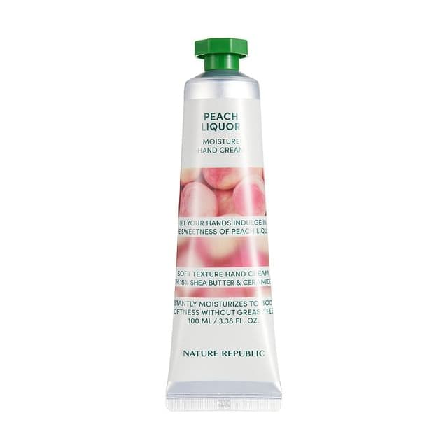 Hand And Nature Hand Cream Jumbo, Peach Liquor