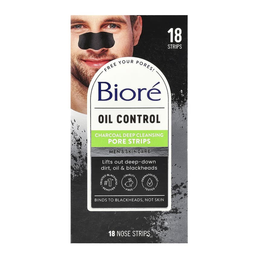Oil Control Charcoal Deep Cleansing Pore Strips