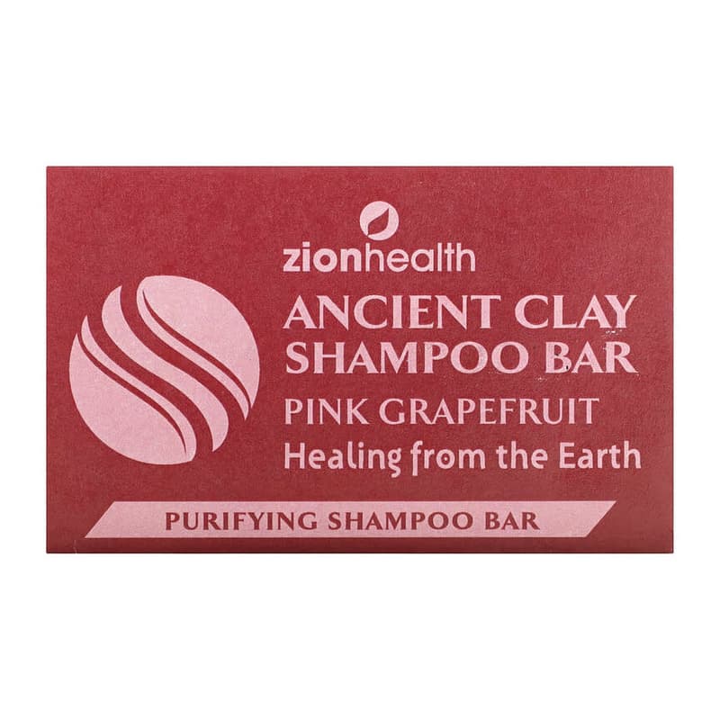 Ancient Clay Shampoo Bar, Pink Grapefruit