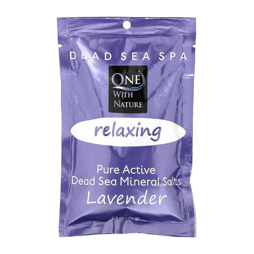 Dead Sea Spa, Mineral Salts, Relaxing, Lavender