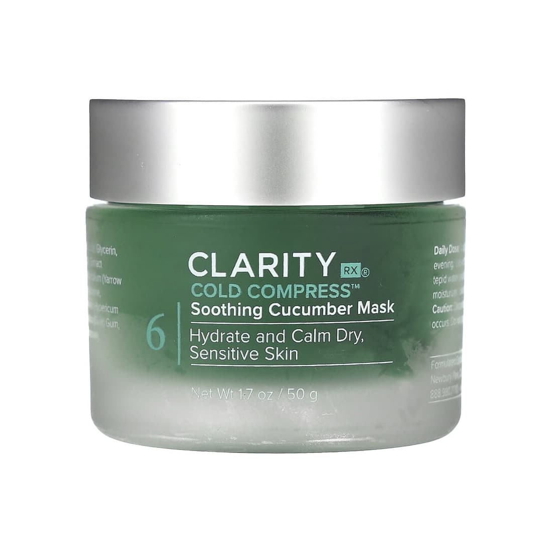 Cold Compress Soothing Cucumber Mask