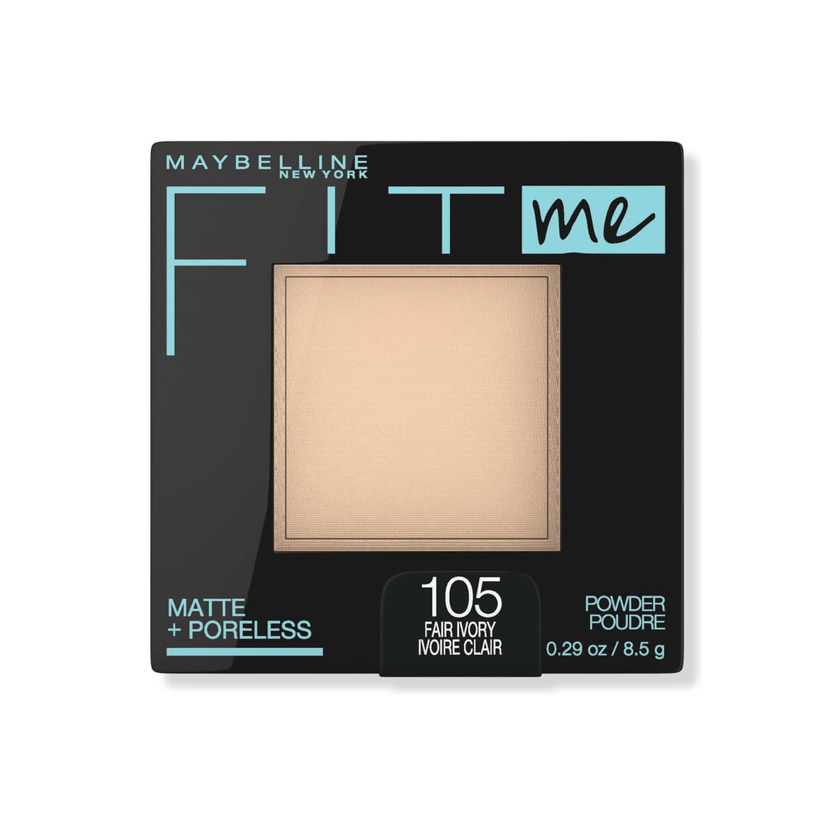 Fit Me Matte + Poreless Powder, #105 Fair Ivory
