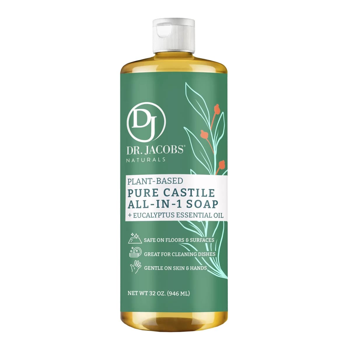 Eucalyptus All in 1 Castile Soap - Thin Formula