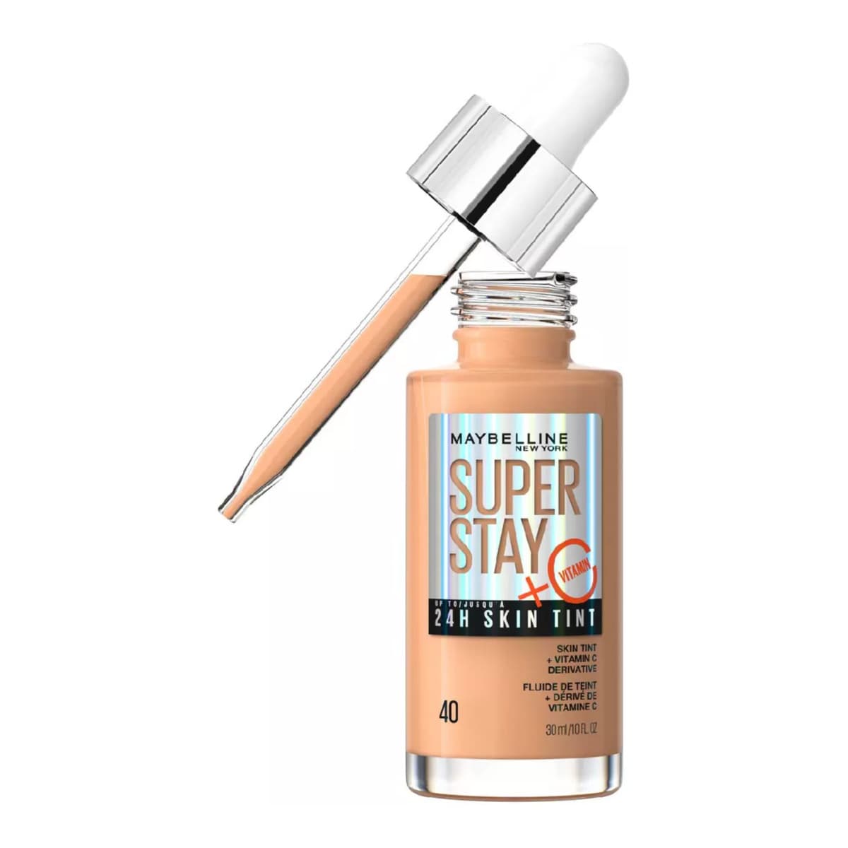 Super Stay up to 24H Skin Tint Foundation + Vitamin C, #40