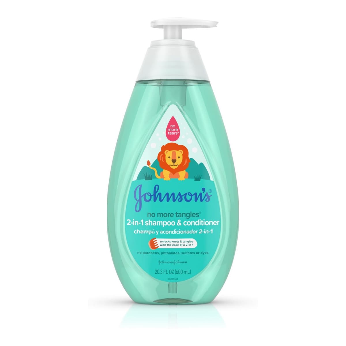 No More Tangles Kids' & Toddlers 2-in-1 Detangling Hair Shampoo & Conditioner