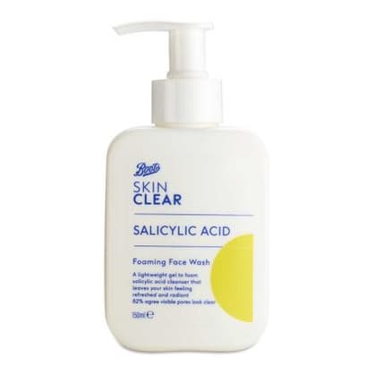Skin Clear with Salicylic Acid Foaming Face Wash