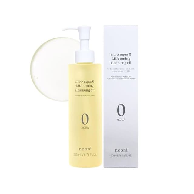 Snow Aqua 0 LHA Toning Cleansing Oil