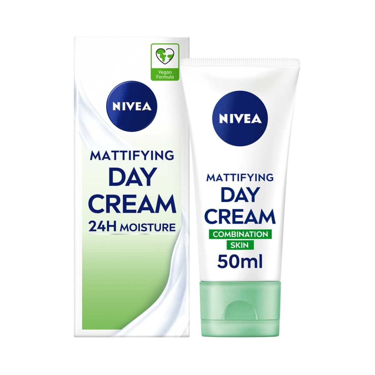 24H Moisture Mattifying Day Cream with Aloe Vera for Combination Skin