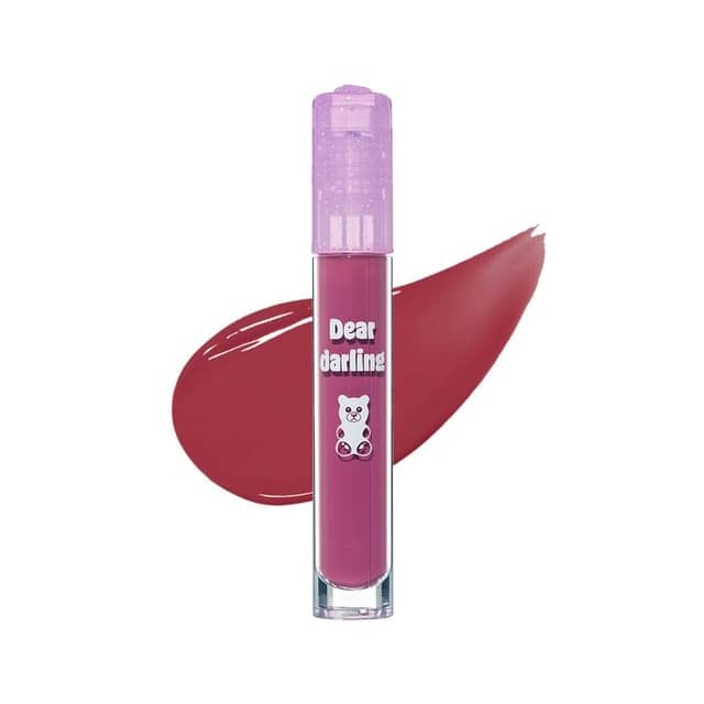 Dear Darling Water Gel Tint Jelly Pang Collection, #04 Red Bean Pink