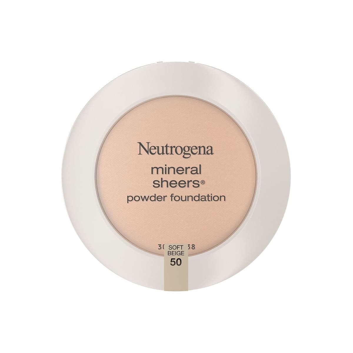 Mineral Sheers Powder Foundation, Soft Beige 50