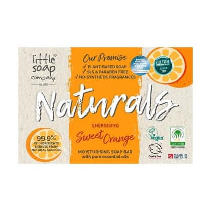 Little Soap Company Naturals Bar Soap Sweet Orange