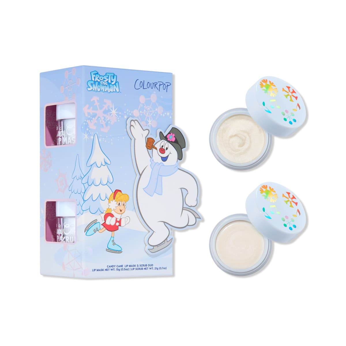 Frosty the Snowman x ColourPop Welcome to the North Pole Lip Mask & Scrub Duo