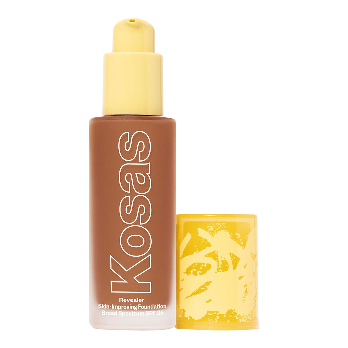 Revealer Skin-Improving Foundation SPF 25 with Hyaluronic Acid and Niacinamide, Medium Deep Neutral Warm 340