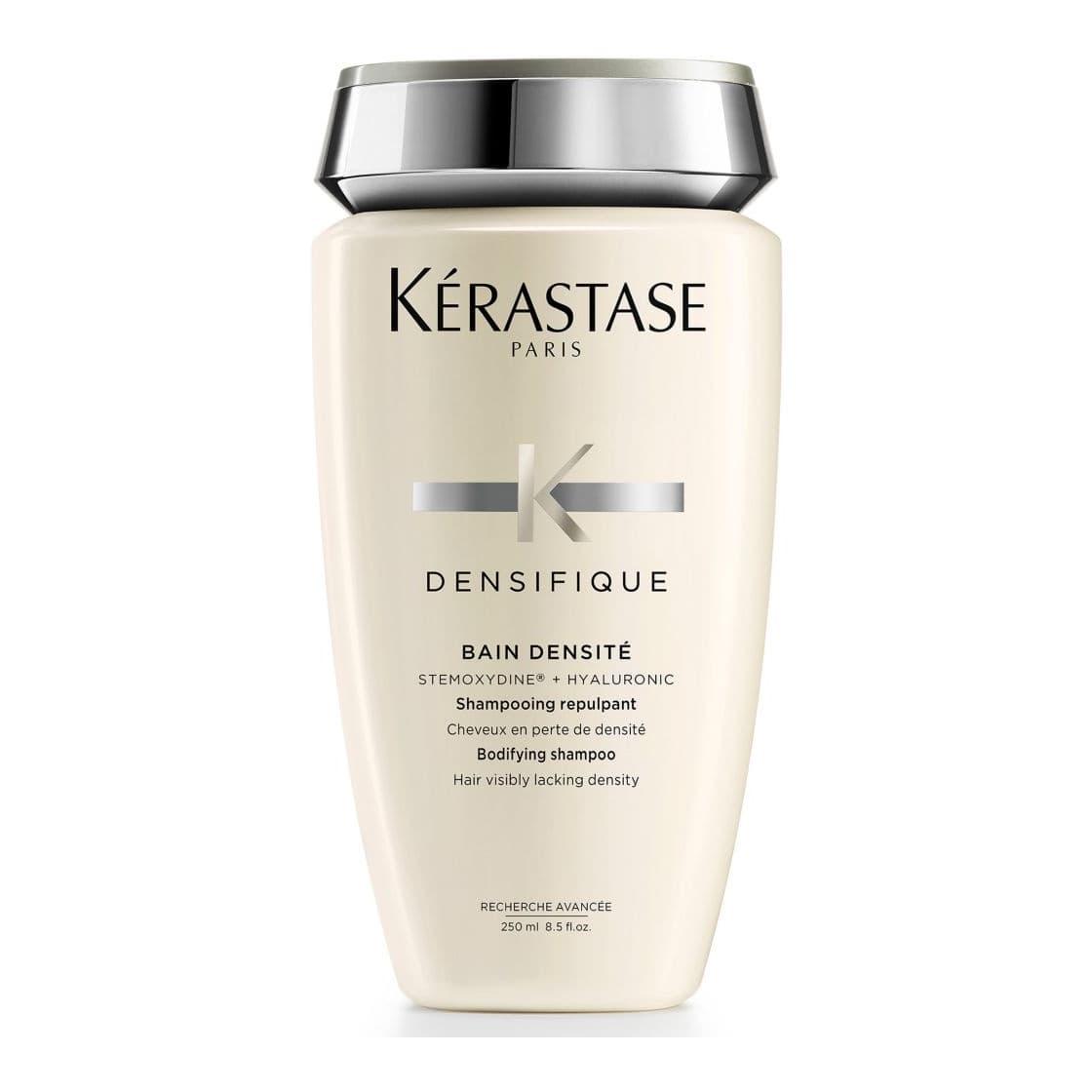 Kérastase Densifique Femme Thickening & Volumising Shampoo, For Fine Hair With Hyaluronic Acid, Bain Densité