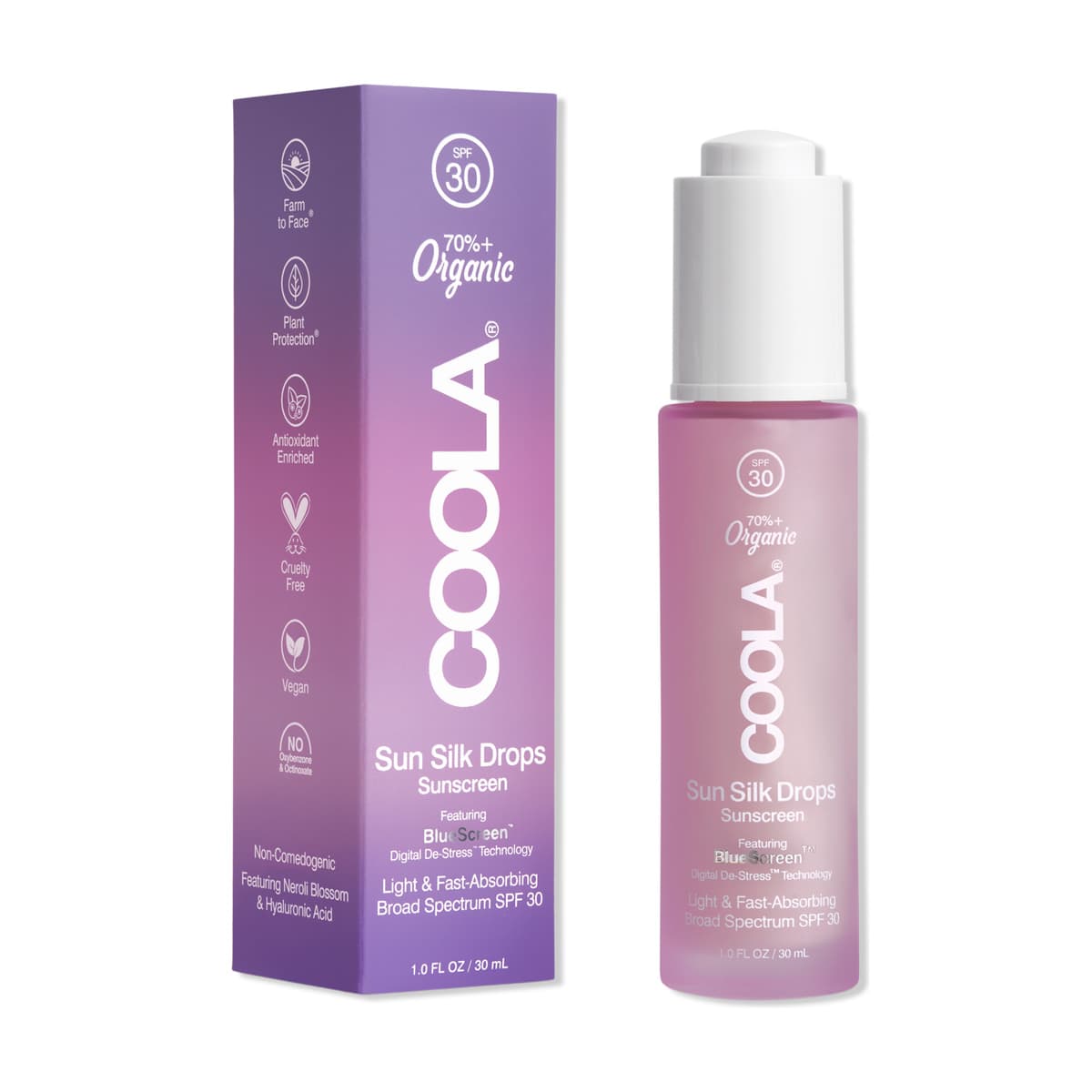 Full Spectrum 360° Sun Silk Drops Organic Sunscreen SPF 30