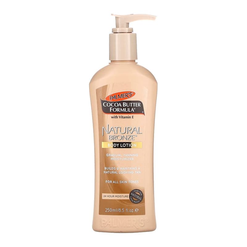 Cocoa Butter Formula with Vitamin E, Natural Bronze Body Lotion