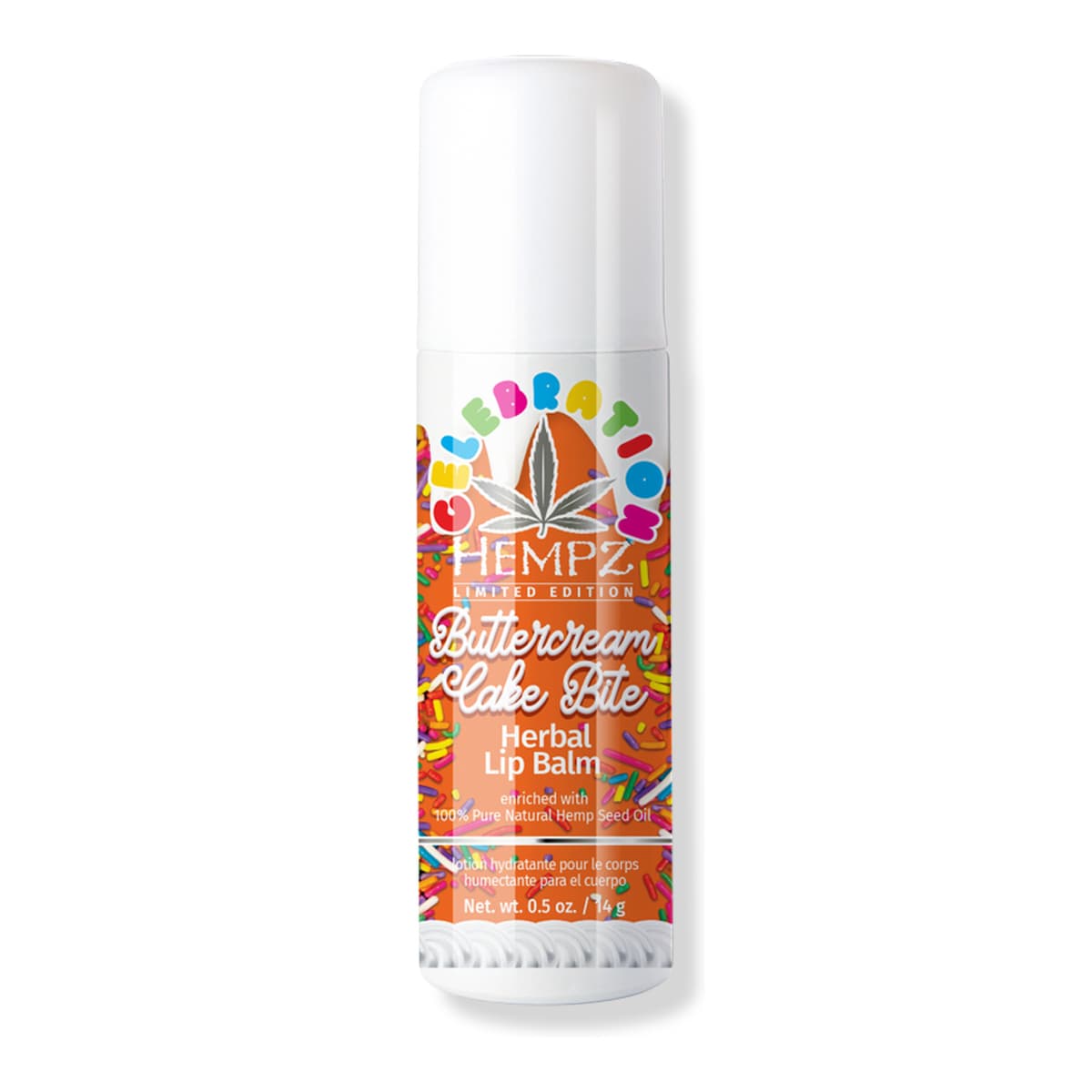 Buttercream Cake Bite Herbal Lip Balm
