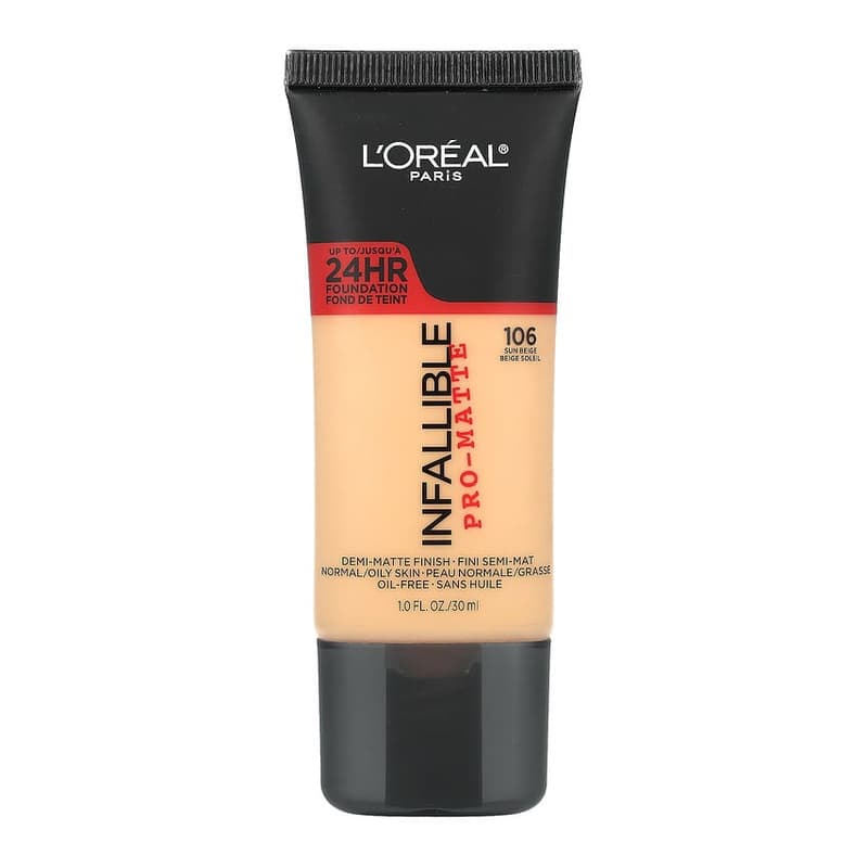 Infallible, Pro-Matte Foundation, #106 Sun Beige