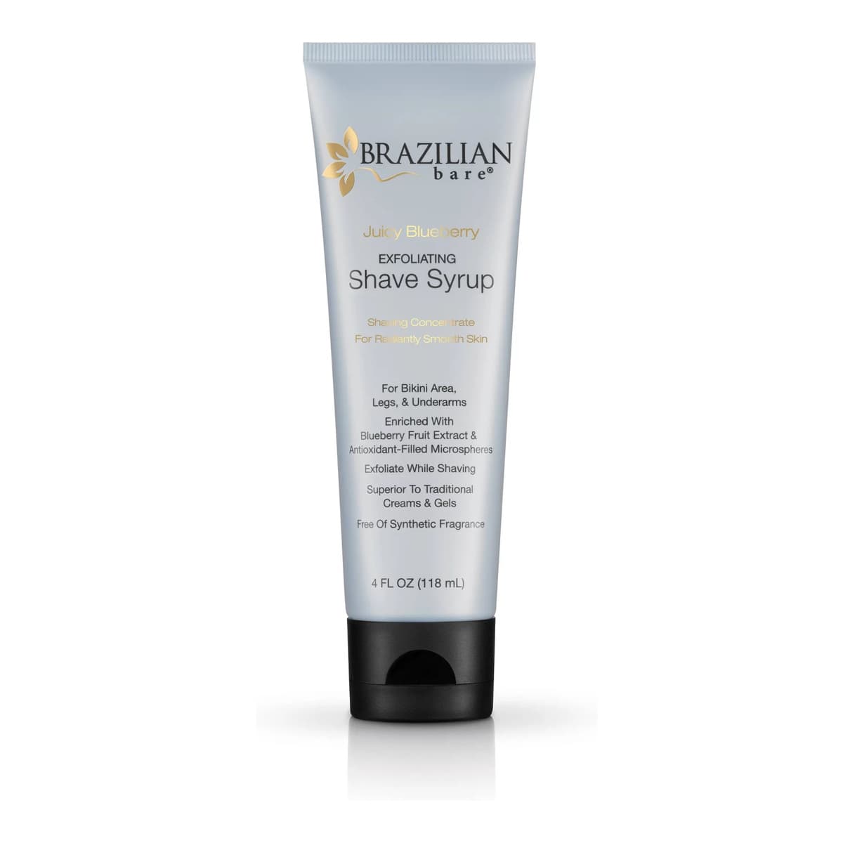 Blueberry Exfoliating Shave Syrup