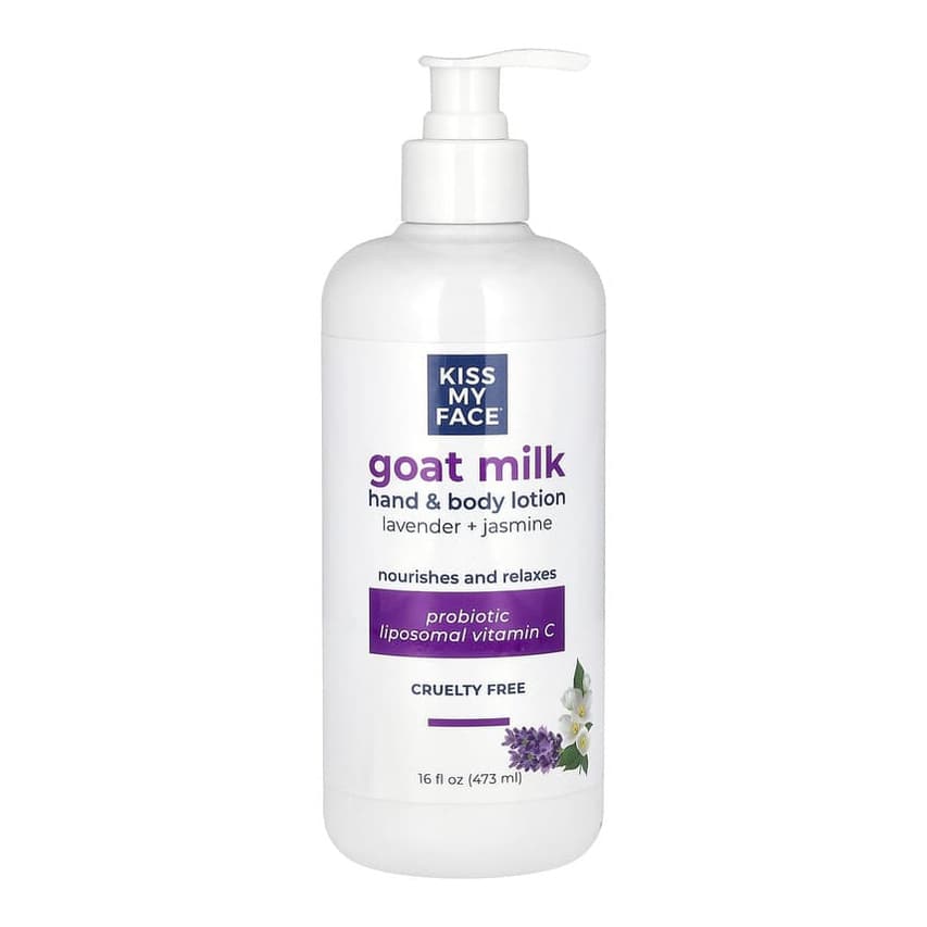 Goat Milk Hand & Body Lotion, Lavender + Jasmine