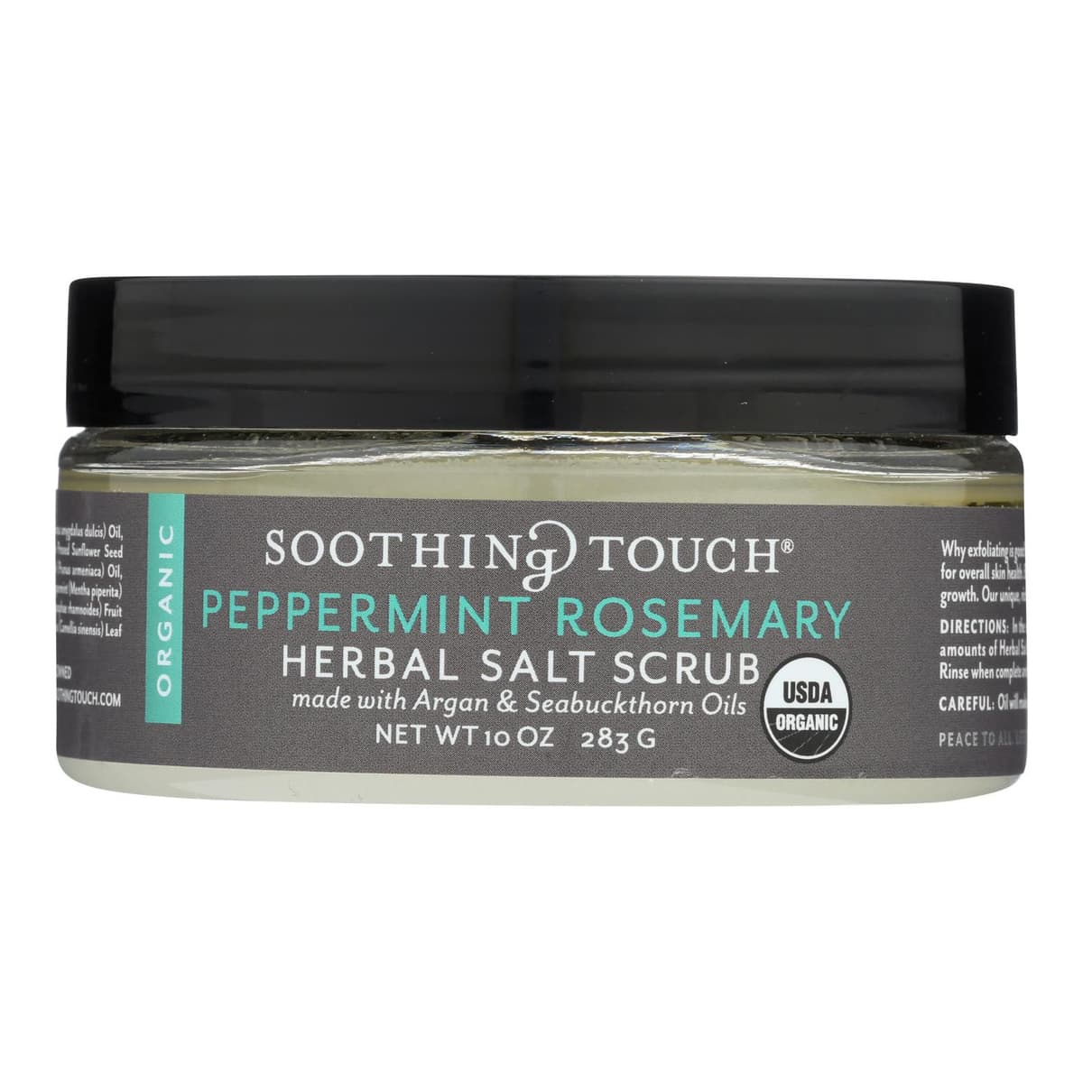 Peppermint Rosemary Herbal Salt Scrub