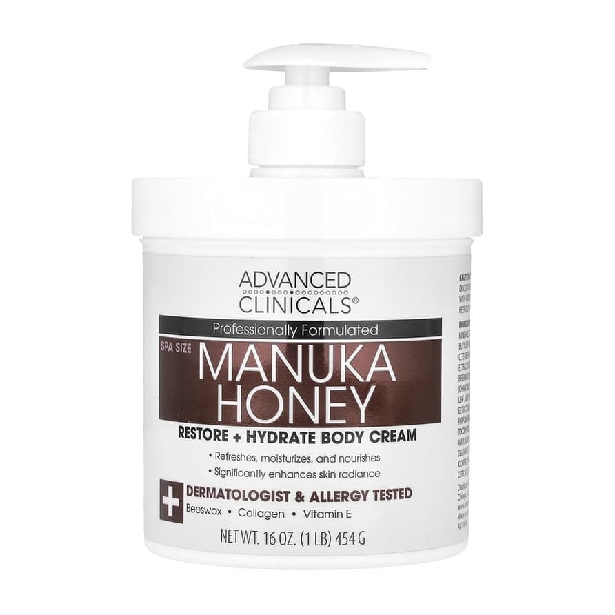 Manuka Honey, Restore + Hydrate Body Cream