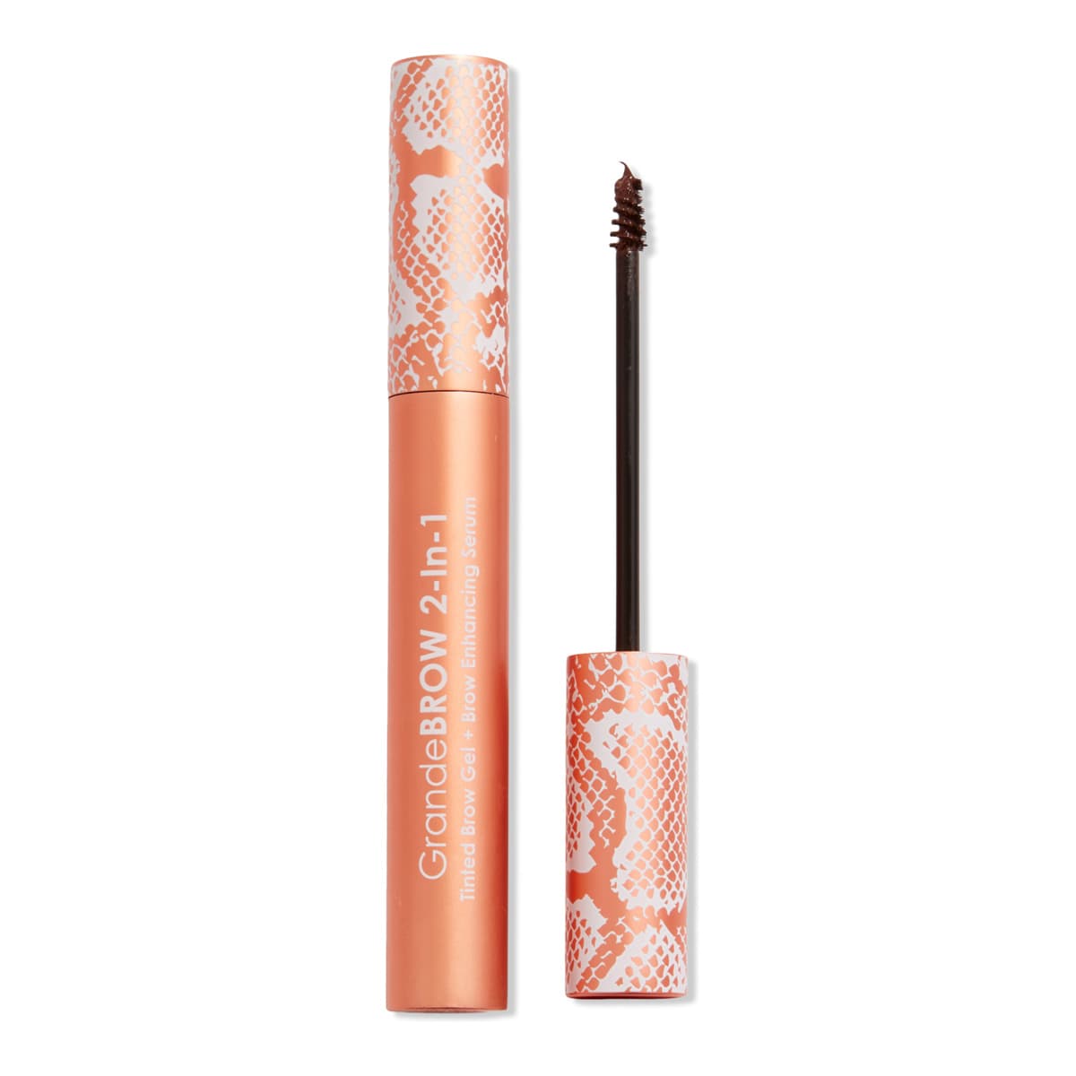 GrandeBROW 2-In-1 Tinted Brow Gel + Brow Enhancing Serum, Auburn