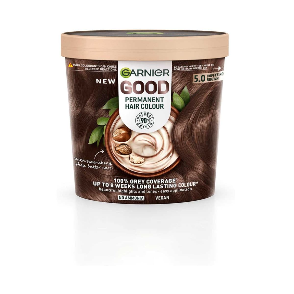 GOOD Permanent Hair Dye 5.0 Coffee Roast Brown