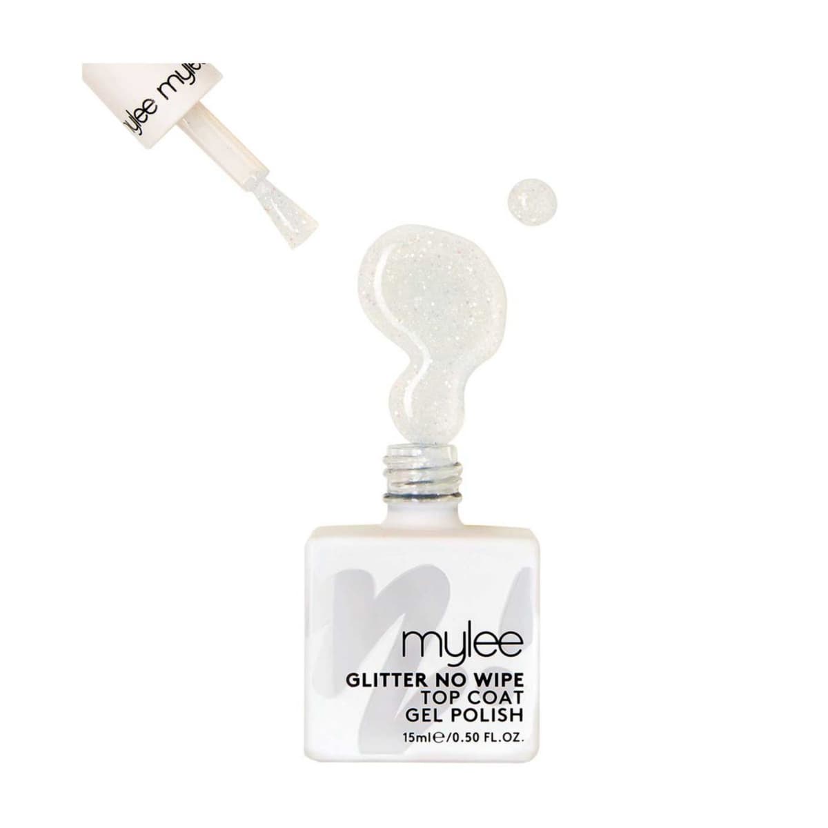 Glitter Top Coat No Wipe