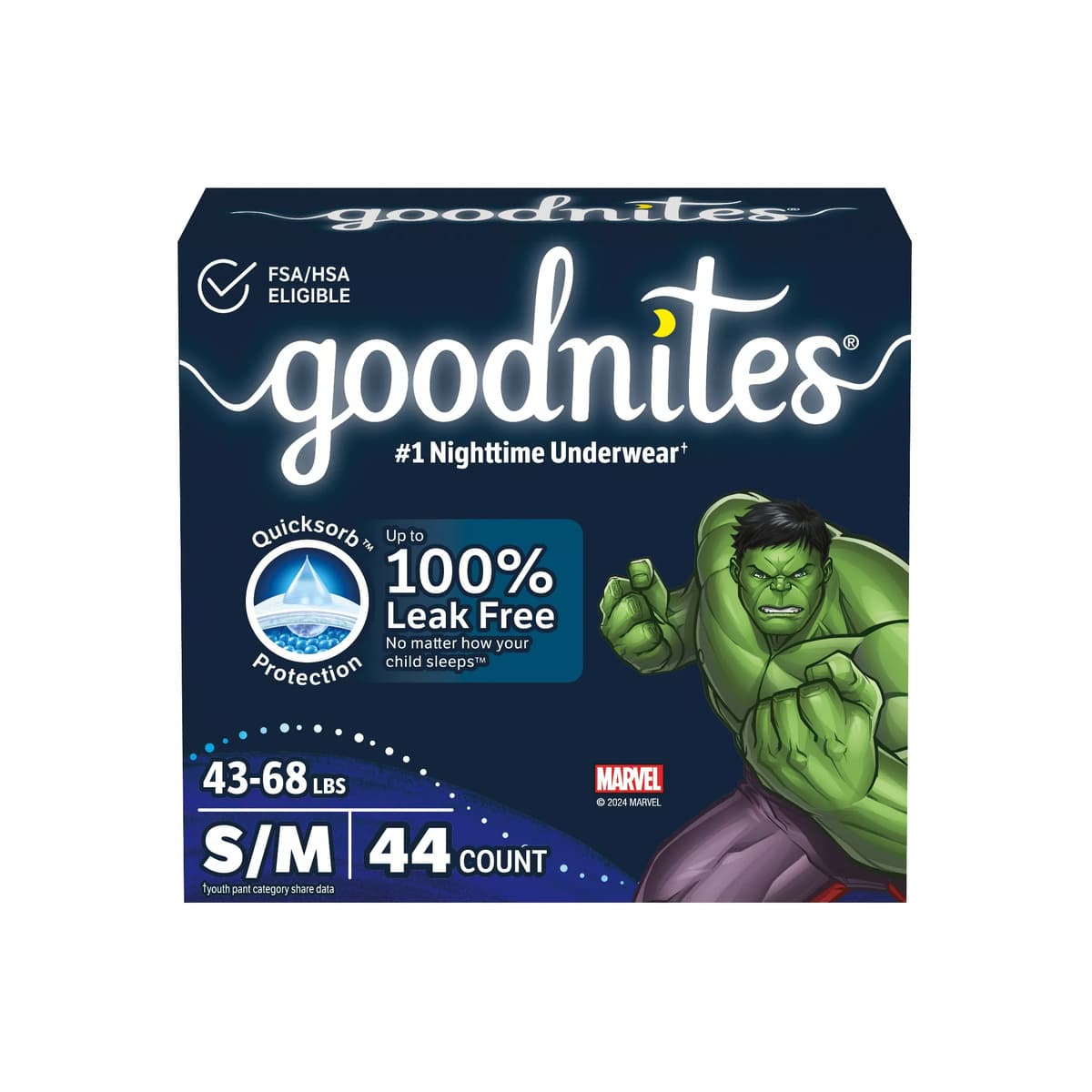 Boys' Nighttime Underwear - S/M