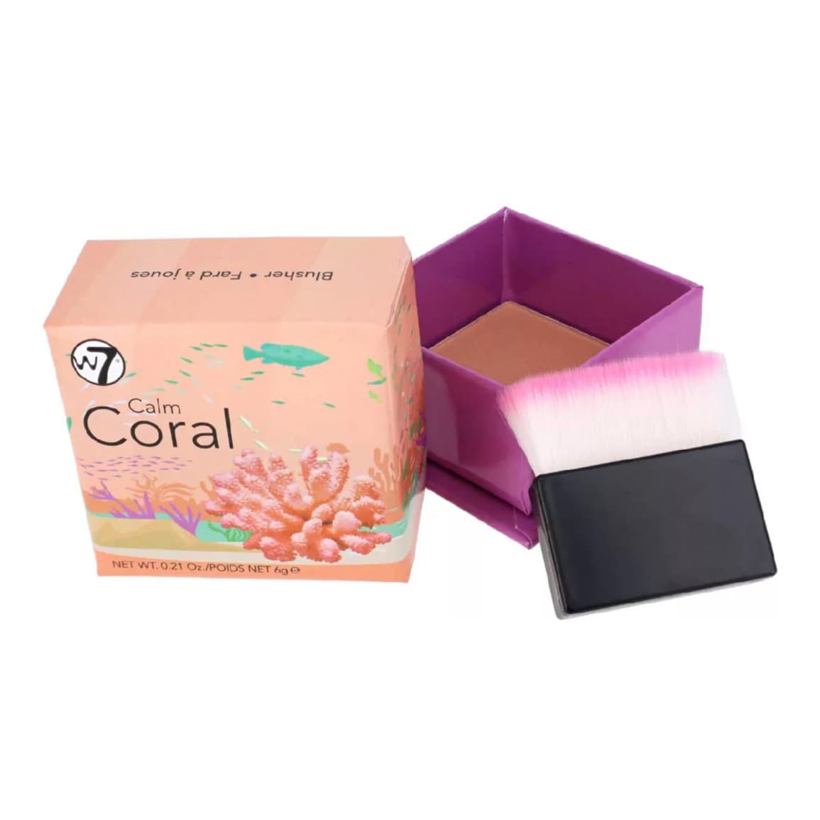 Blusher, calm coral