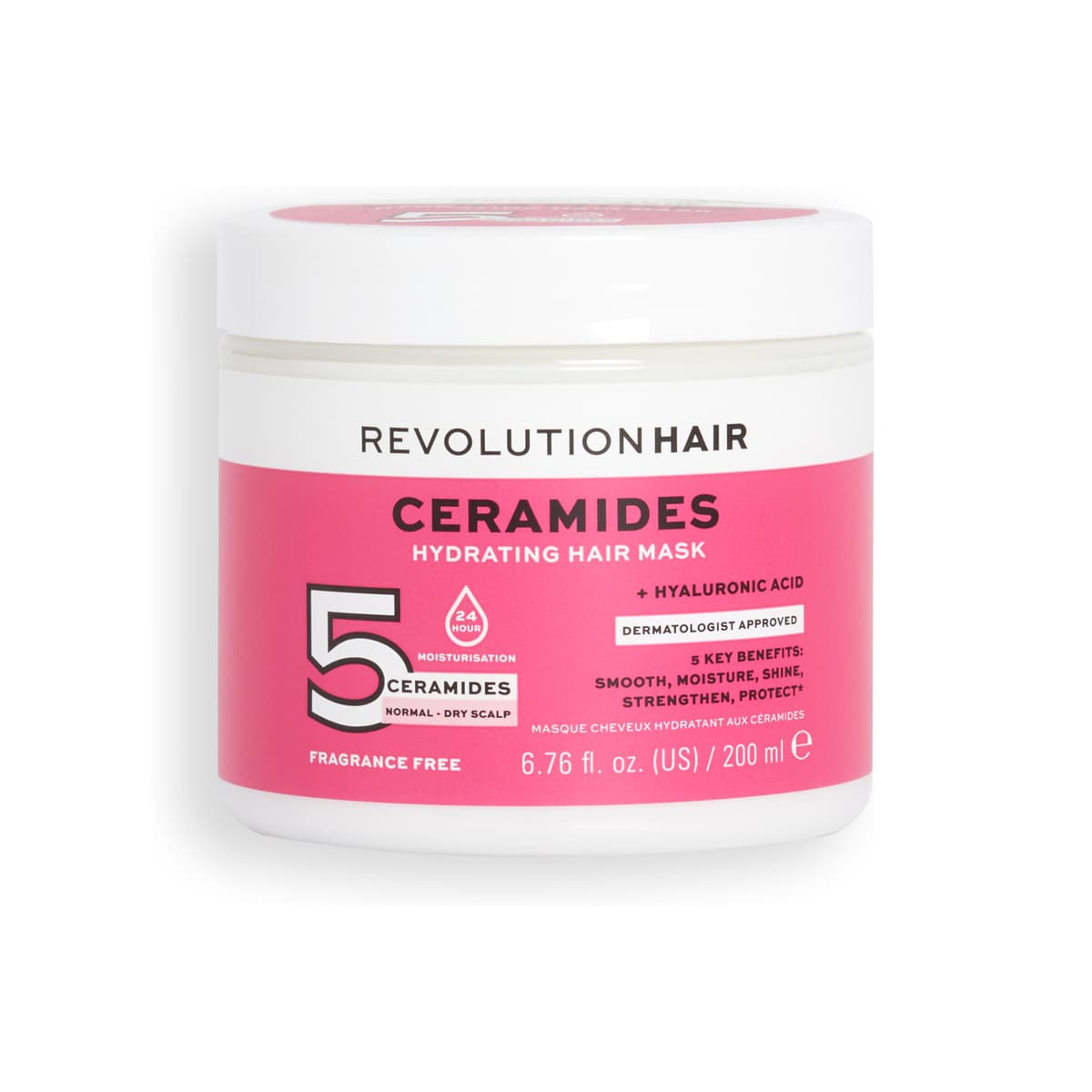 5 Ceramides and Hyaluronic Acid Hydrating Hair Mask