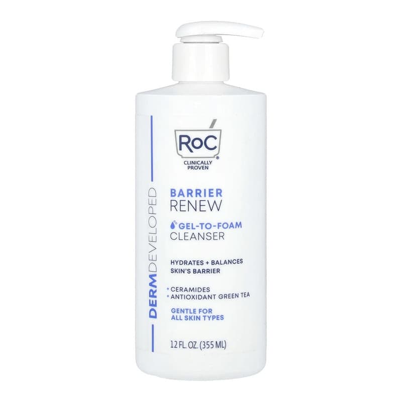 Barrier Renew, Gel-To-Foam Cleanser