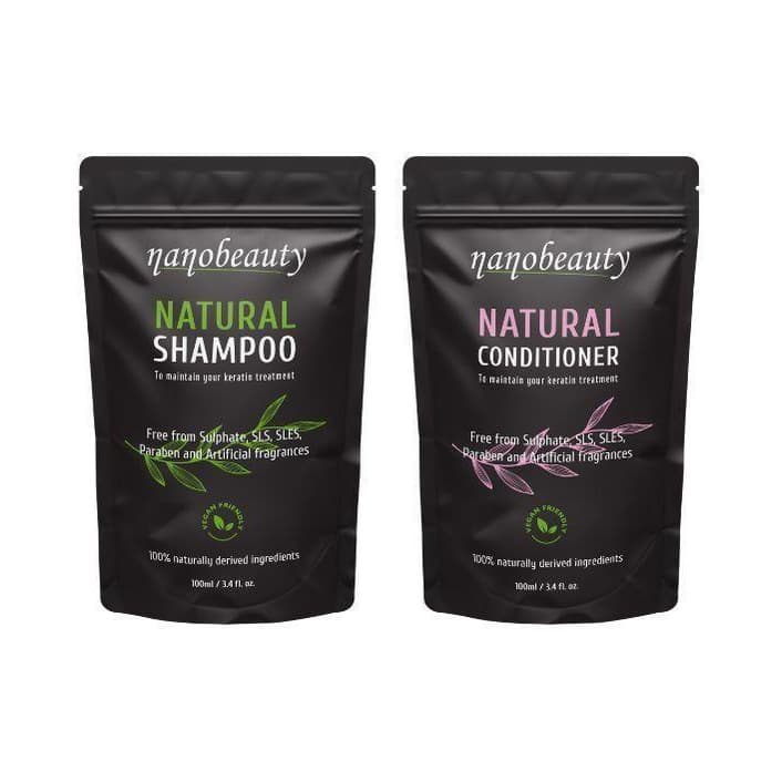 Natural Shampoo And Conditioner Set
