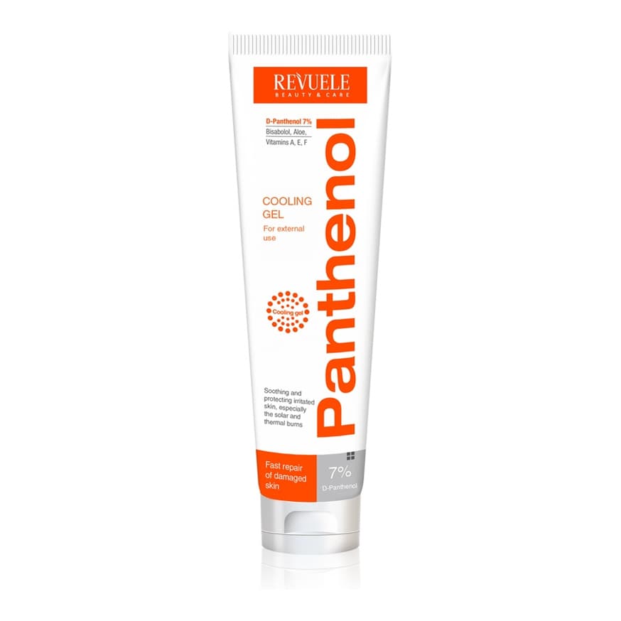 Cooling Gel with Panthenol for Skin Soothing