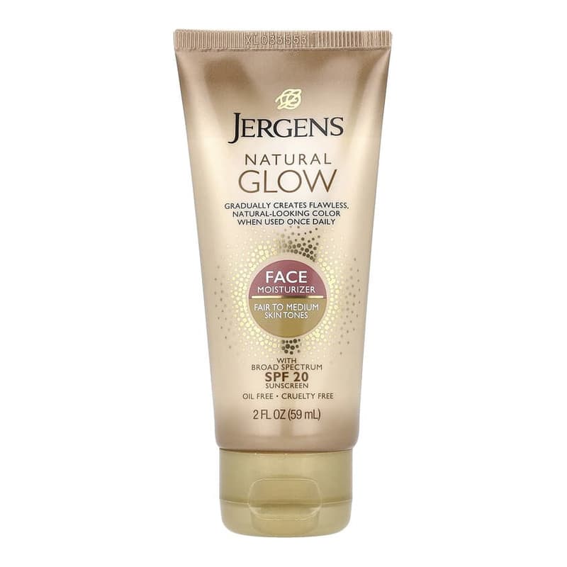 Natural Glow, Face Moisturizer, SPF 20, Fair to Medium