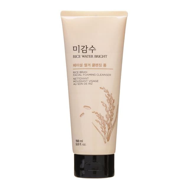 Rice Water Bright Rice Bran Facial Foaming Cleanser