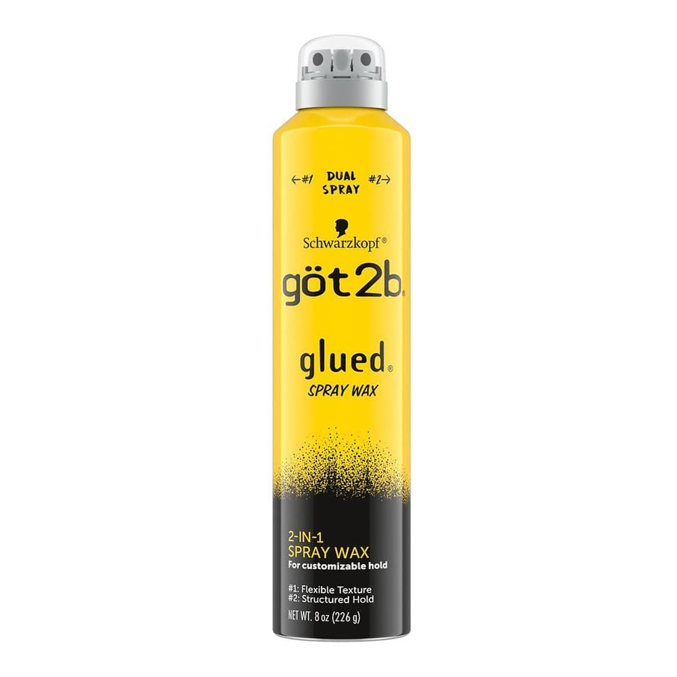 Glued Spray Wax with 2-in-1 Dual Spray Nozzle