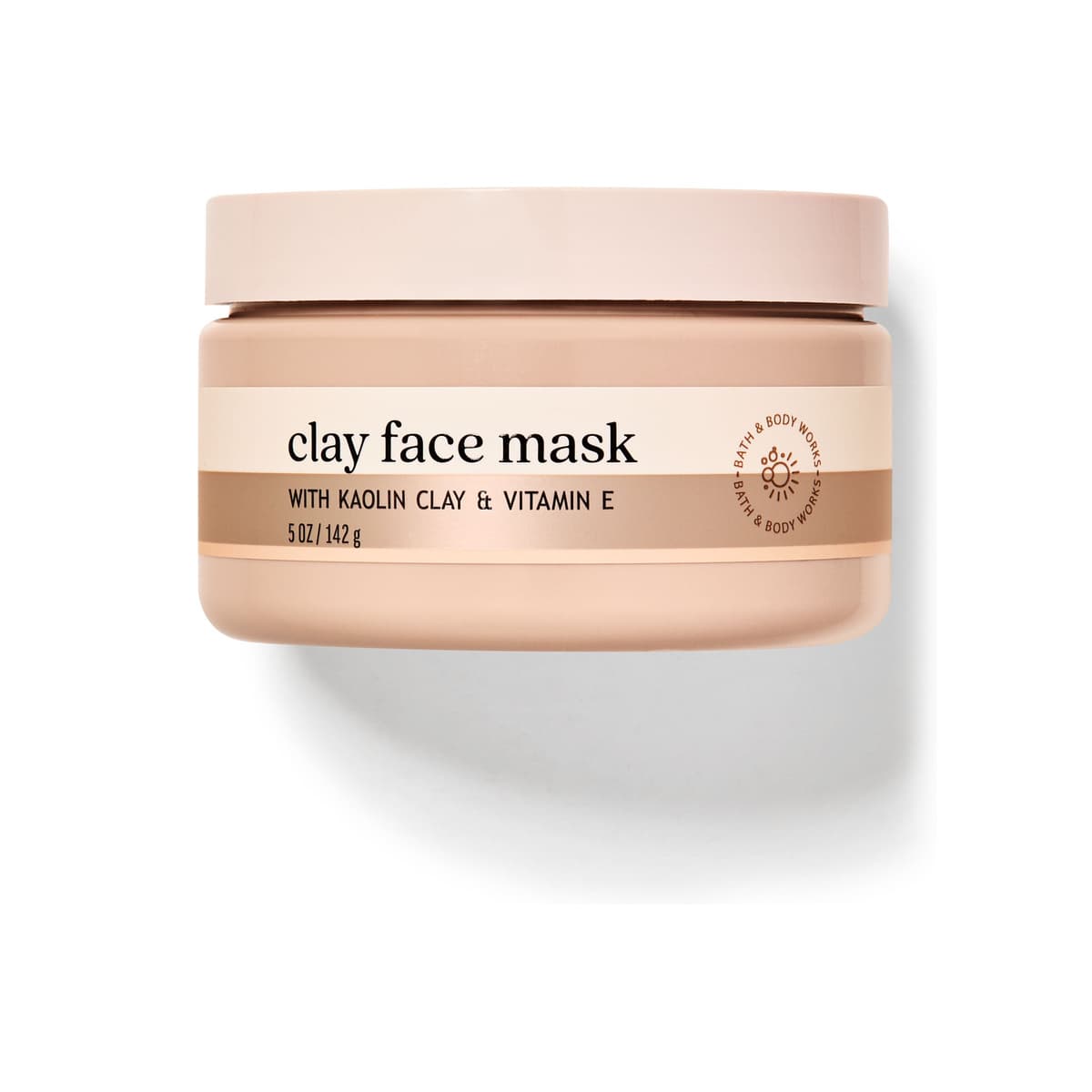 Clay Face Mask, With Kaolin Clay + Bentonite Clay + Vitamin E
