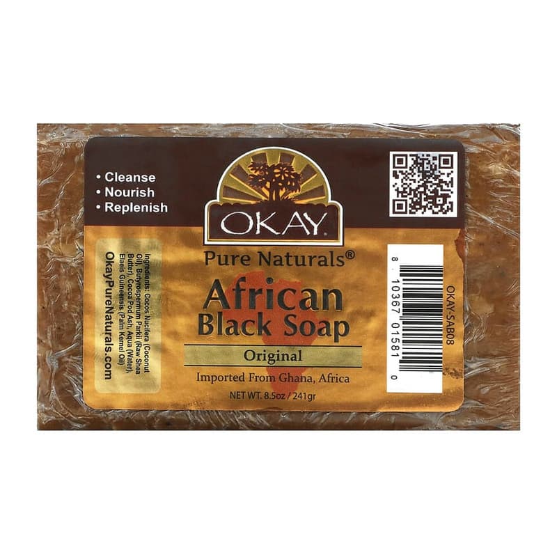 African Black Bar Soap, Original