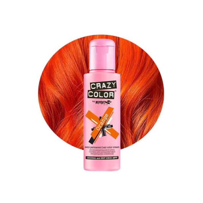 Semi Permanent Hair Color Cream Orange 60