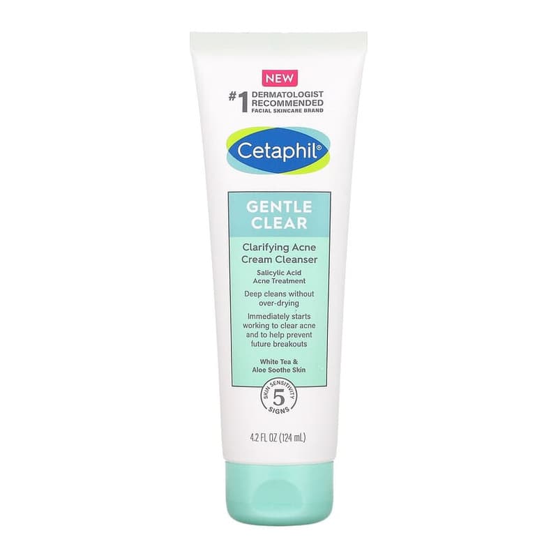 Gentle Clear, Clarifying Acne Cream Cleanser