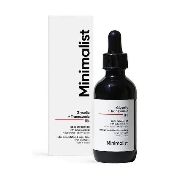 Glycolic Body Exfoliator for Fading Pigmentation